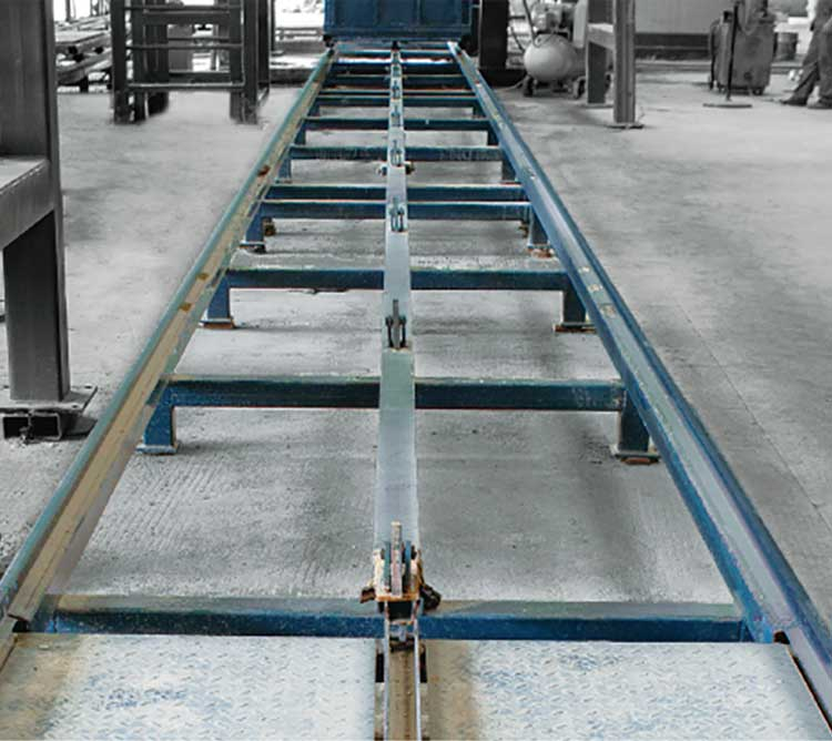 加(jiā)氣線行走軌道(dao)